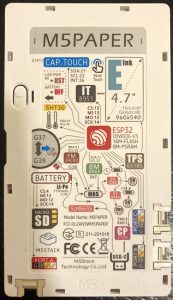 M5Stack M5Paper発売 | Lang-ship